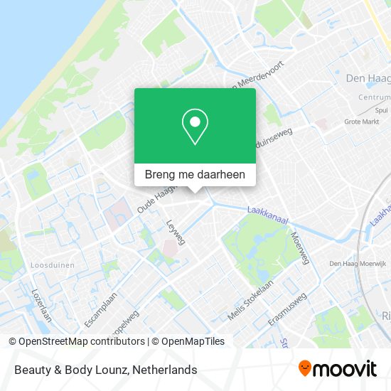 Beauty & Body Lounz kaart