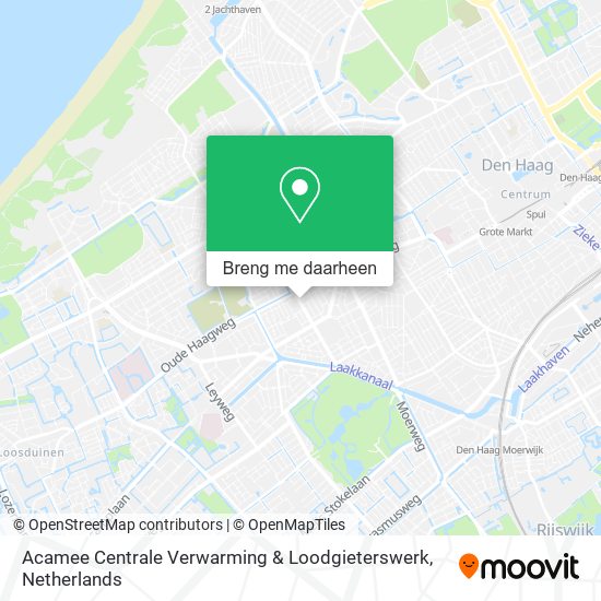 Acamee Centrale Verwarming & Loodgieterswerk kaart