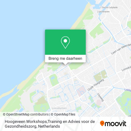 Hoogeveen Workshops,Training en Advies voor de Gezondheidszorg kaart