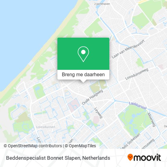 Beddenspecialist Bonnet Slapen kaart