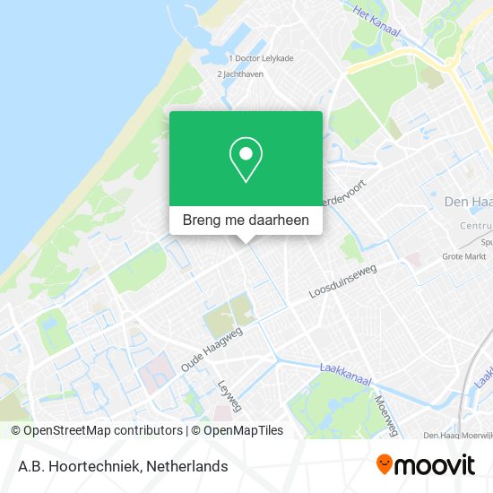 A.B. Hoortechniek kaart