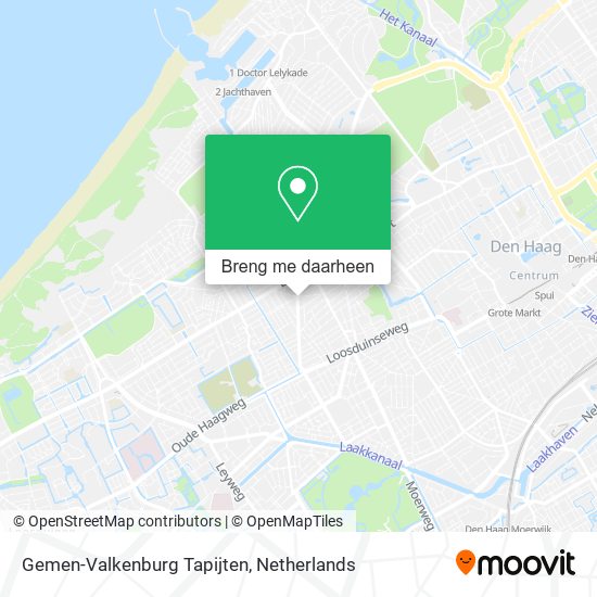 Gemen-Valkenburg Tapijten kaart