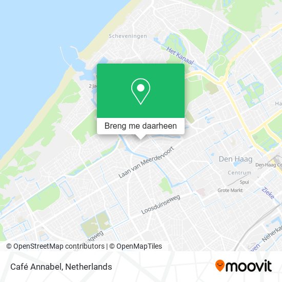 Café Annabel kaart