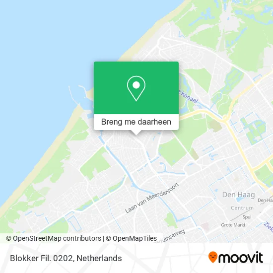 Blokker Fil. 0202 kaart