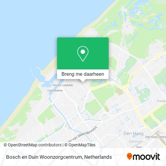 Bosch en Duin Woonzorgcentrum kaart