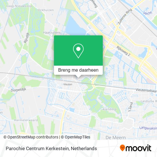 Parochie Centrum Kerkestein kaart