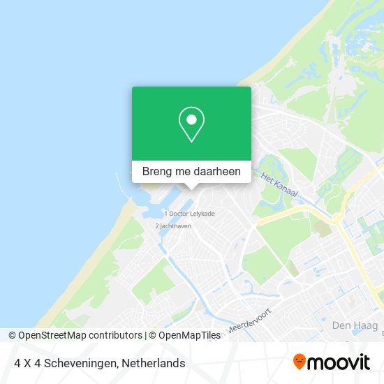 4 X 4 Scheveningen kaart