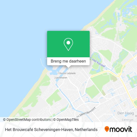 Het Brouwcafé Scheveningen-Haven kaart
