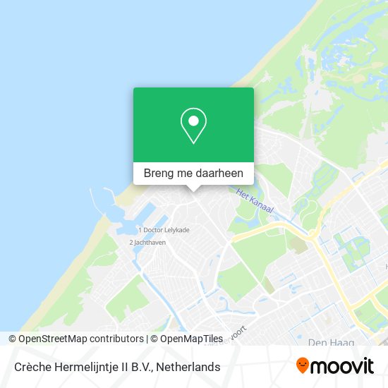 Crèche Hermelijntje II B.V. kaart