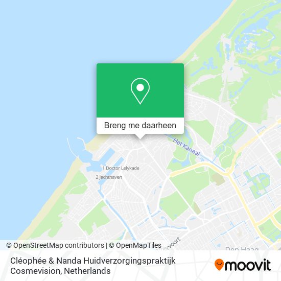 Cléophée & Nanda Huidverzorgingspraktijk Cosmevision kaart