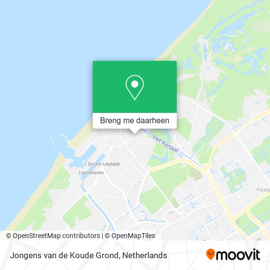 Jongens van de Koude Grond kaart