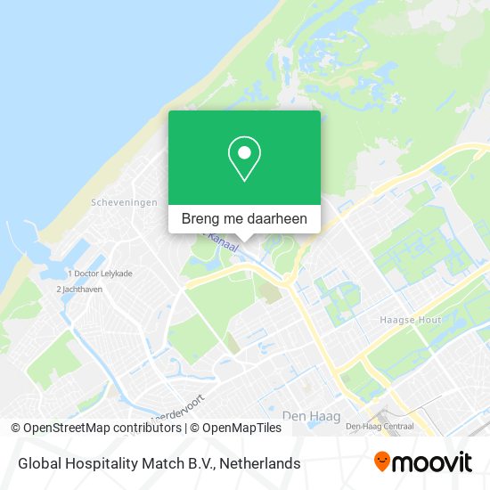Global Hospitality Match B.V. kaart