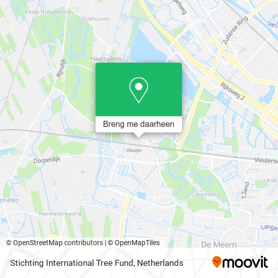 Stichting International Tree Fund kaart