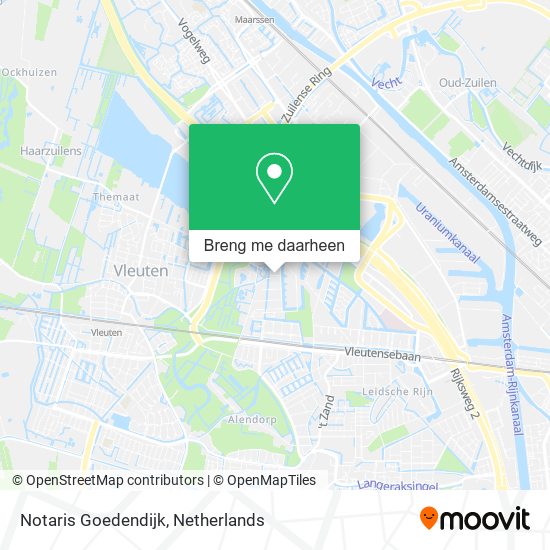 Notaris Goedendijk kaart