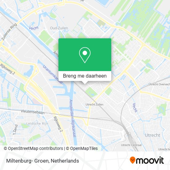 Miltenburg- Groen kaart