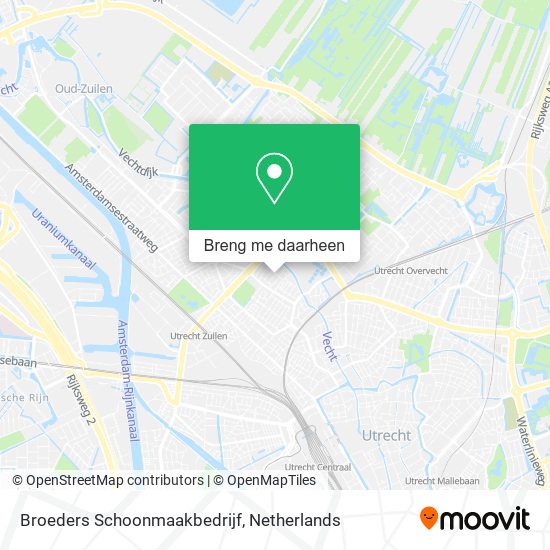 Broeders Schoonmaakbedrijf kaart