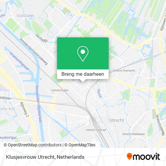 Klusjesvrouw Utrecht kaart