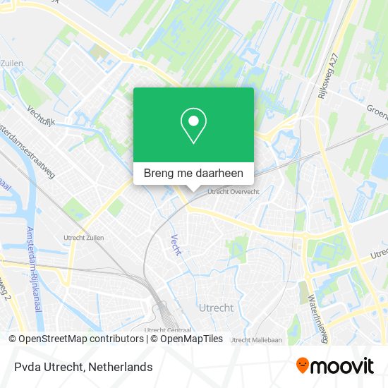 Pvda Utrecht kaart