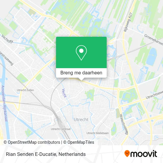 Rian Senden E-Ducatie kaart