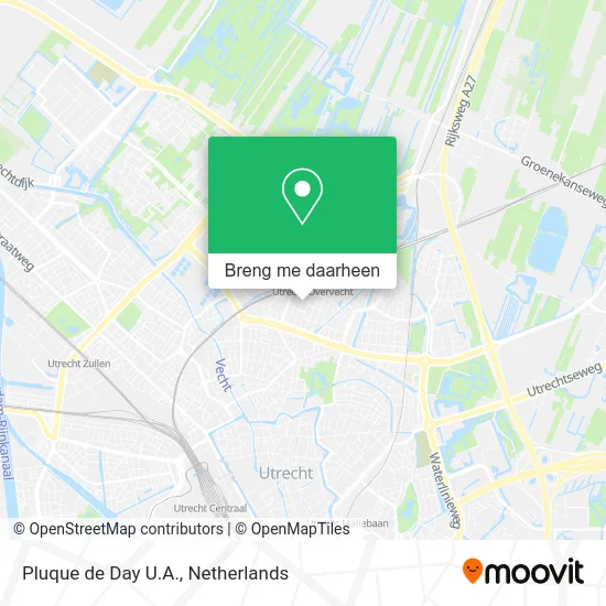 Pluque de Day U.A. kaart