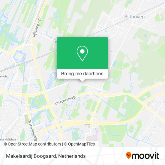 Makelaardij Boogaard kaart