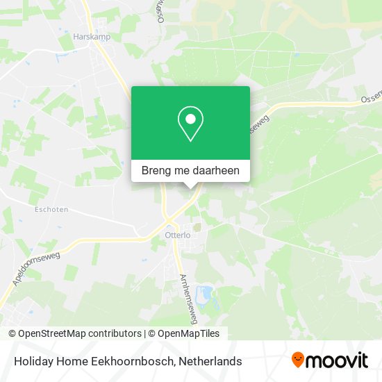 Holiday Home Eekhoornbosch kaart