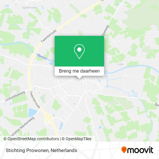 Stichting Prowonen kaart