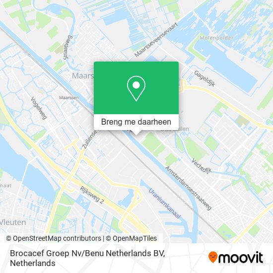 Brocacef Groep Nv / Benu Netherlands BV kaart