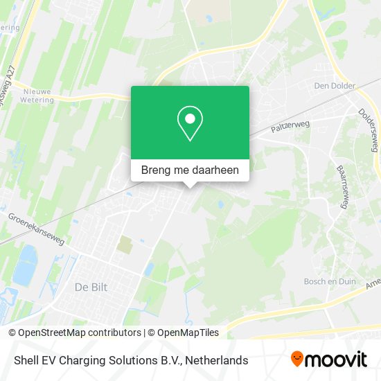 Shell EV Charging Solutions B.V. kaart