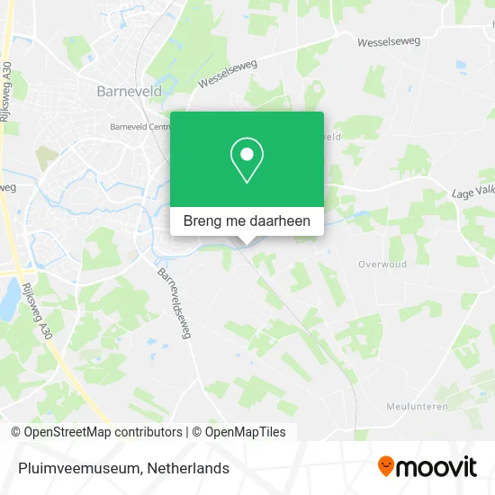 Pluimveemuseum kaart