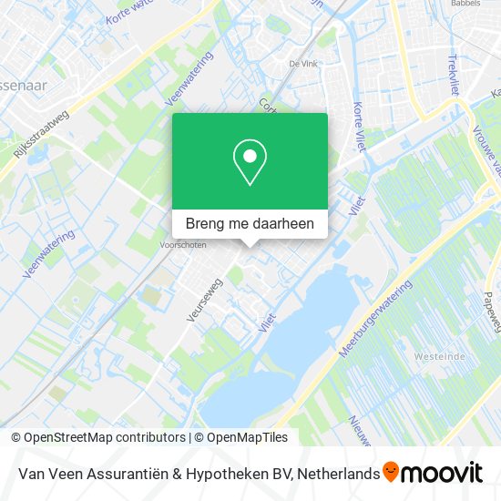Van Veen Assurantiën & Hypotheken BV kaart