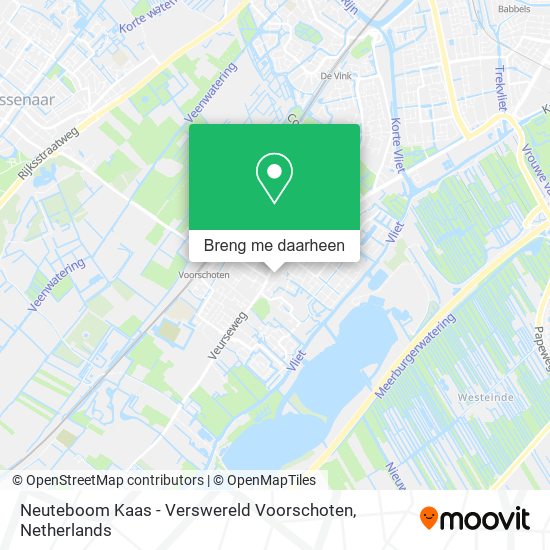 Neuteboom Kaas - Verswereld Voorschoten kaart