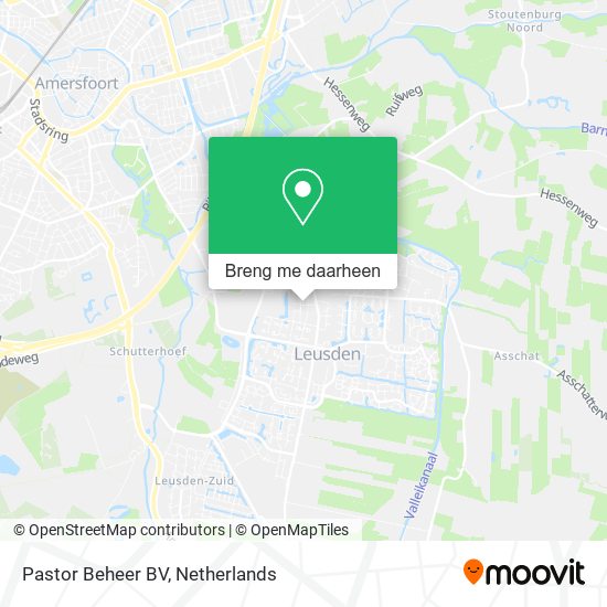 Pastor Beheer BV kaart