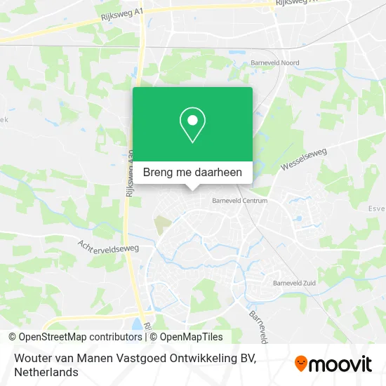 Wouter van Manen Vastgoed Ontwikkeling BV kaart