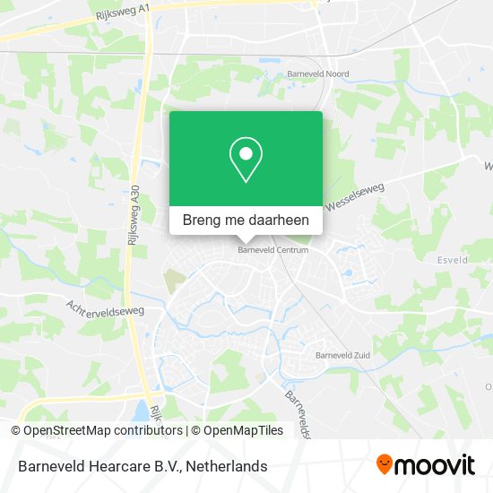 Barneveld Hearcare B.V. kaart