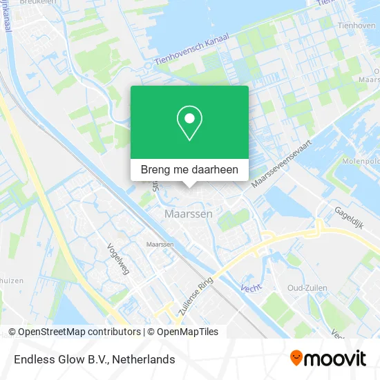 Endless Glow B.V. kaart