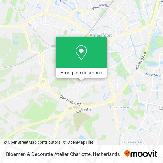 Bloemen & Decoratie Atelier Charlotte kaart