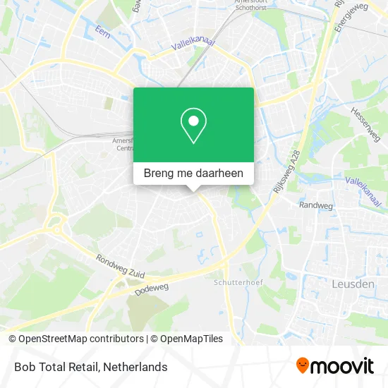 Bob Total Retail kaart