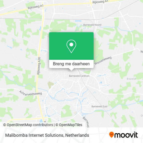 Malibomba Internet Solutions kaart