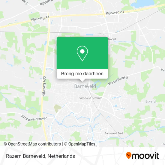 Razem Barneveld kaart