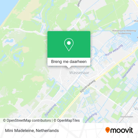 Mini Madeleine kaart