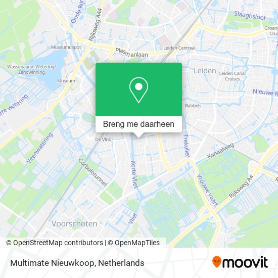 Multimate Nieuwkoop kaart