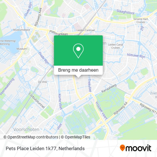 Pets Place Leiden 1k77 kaart