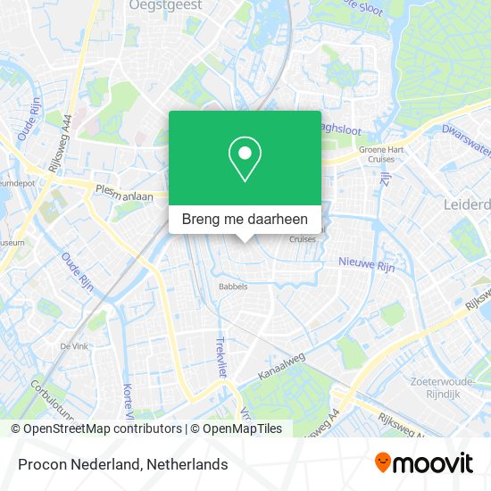 Procon Nederland kaart