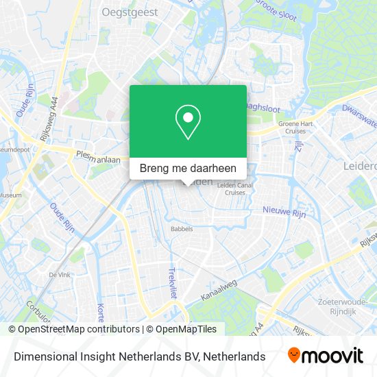 Dimensional Insight Netherlands BV kaart