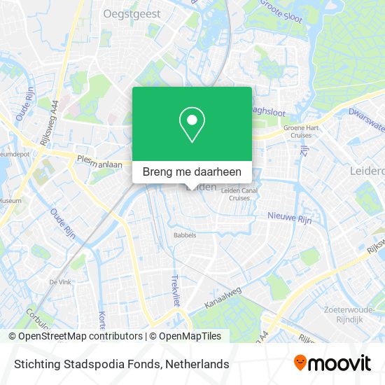 Stichting Stadspodia Fonds kaart