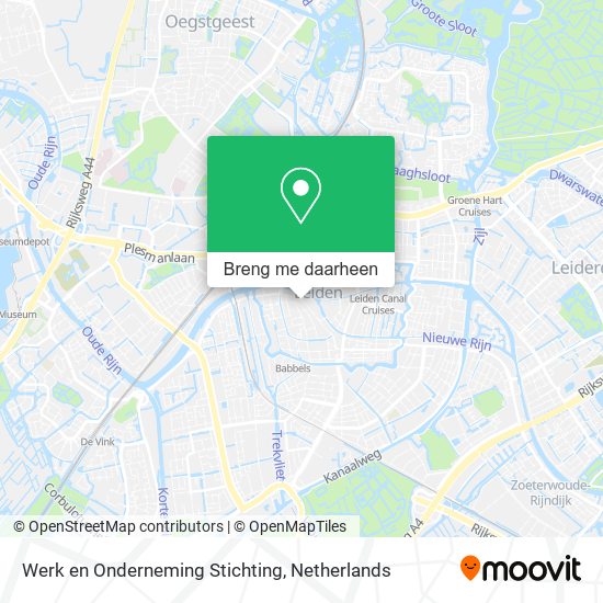 Werk en Onderneming Stichting kaart