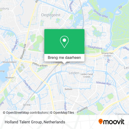 Holland Talent Group kaart