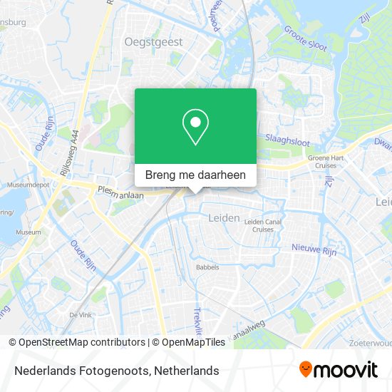 Nederlands Fotogenoots kaart