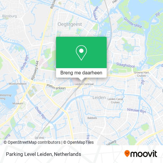Parking Level Leiden kaart